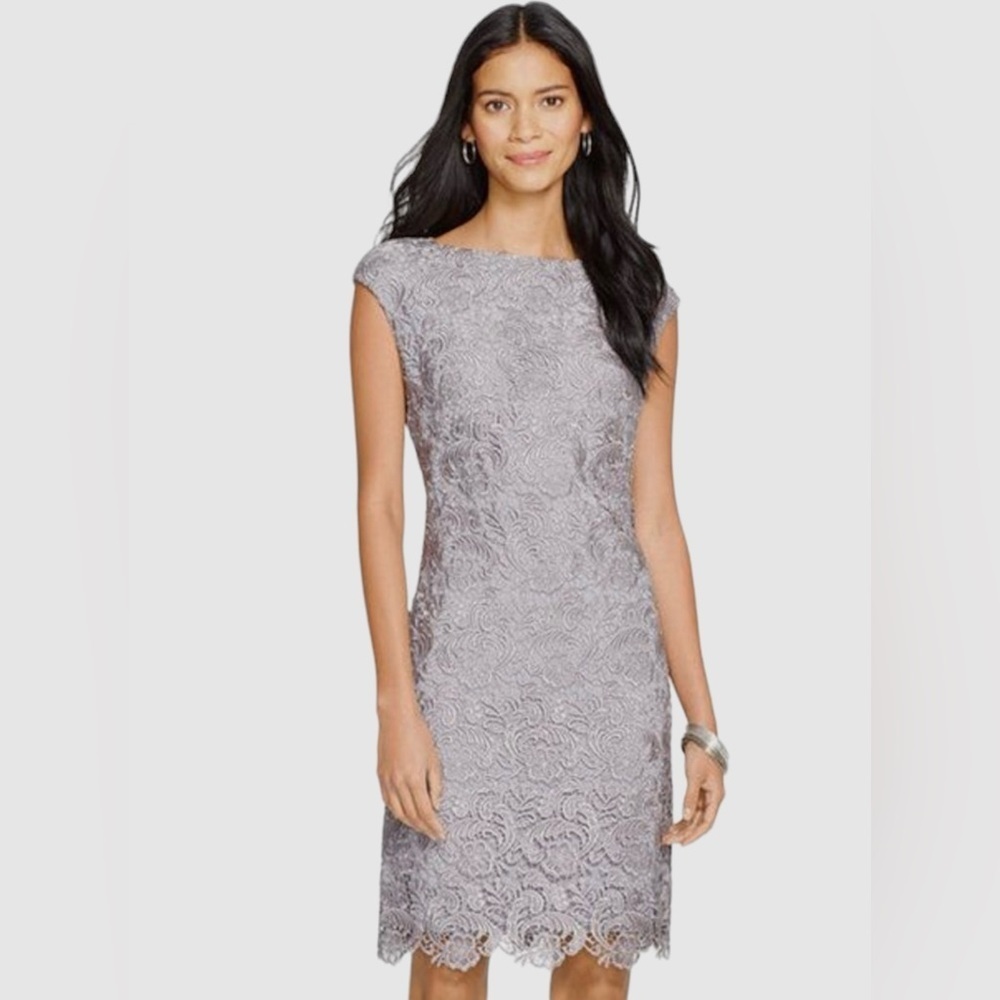Lauren Raph Lauren Lace Sheath Dress, Size 2